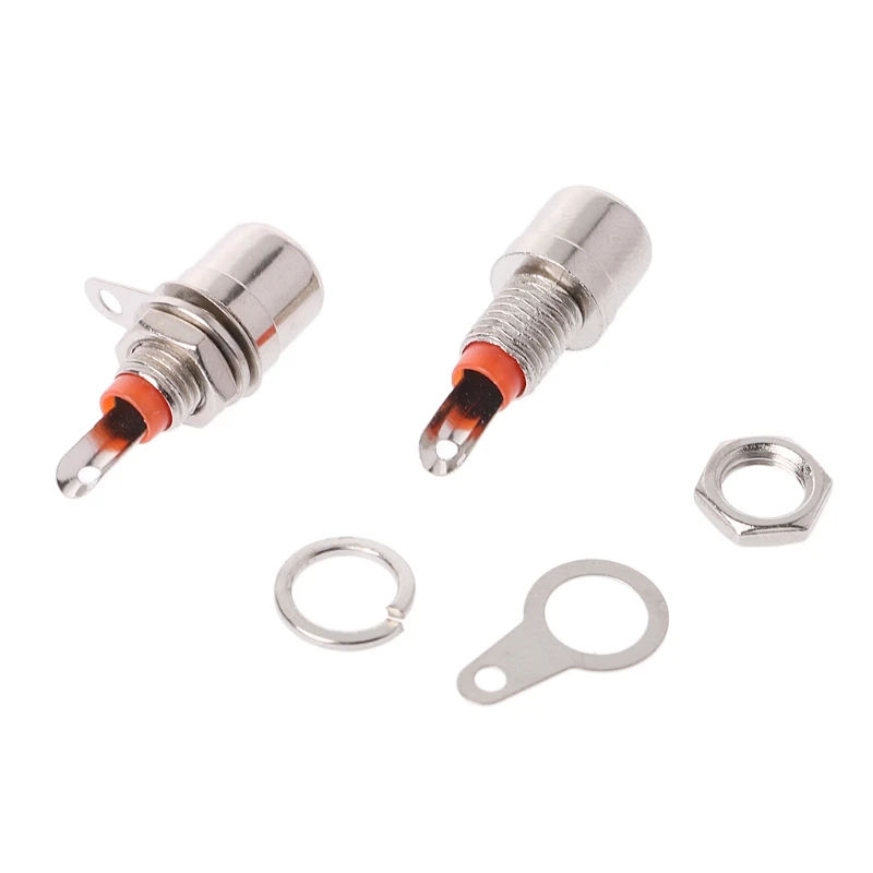 Nickel Plated RCAPhono Chassis Panel Mount Female Socket Adapter Phono Plug JackAudios sAmplifier Soldering Connector
Nickel Plated RCAPhono Chassis Panel Mount Female Socket Adapter Phono Plug JackAudios sAmplifier Soldering Connector