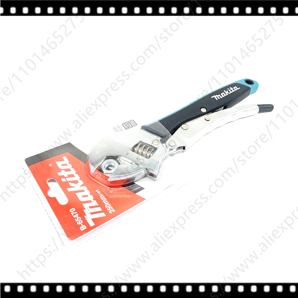 Makita B-65470 Adjustable Lockable Pipe Wrench 250mm 10“ B-65470C Quick Lever Multi-Function A Repaire Tools
Makita B-65470 Adjustable Lockable Pipe Wrench 250mm 10“ B-65470C Quick Lever Multi-Function A Repaire Tools