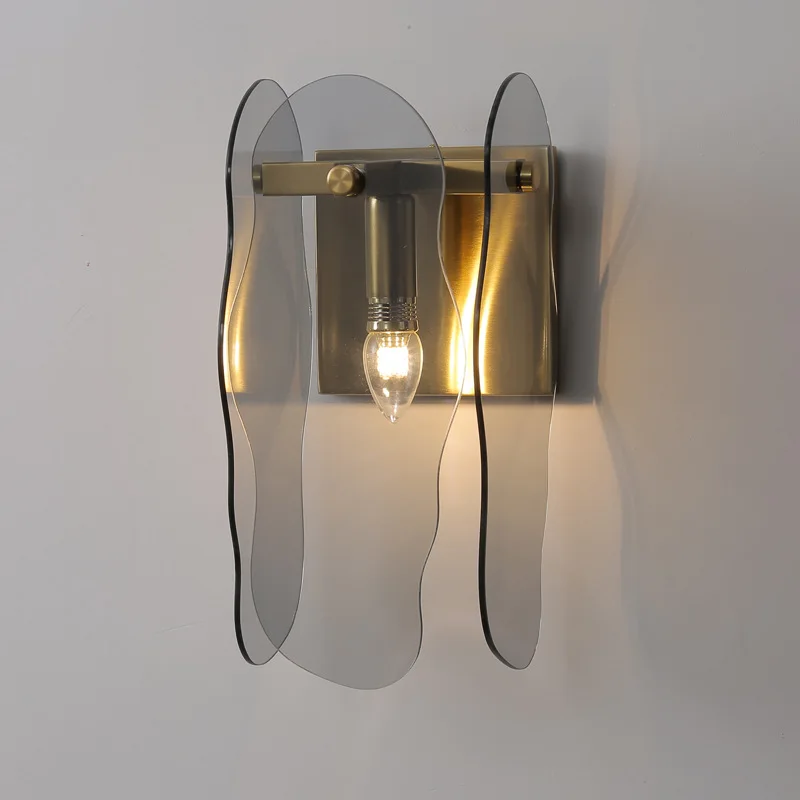 Modern Golden Black Glass Wall Lamp Nordic Led Wall Light for Living Room Bedroom Dining Wall Decoration Sconce Lamp Fixtures
Modern Golden Black Glass Wall Lamp Nordic Led Wall Light for Living Room Bedroom Dining Wall Decoration Sconce Lamp Fixtures