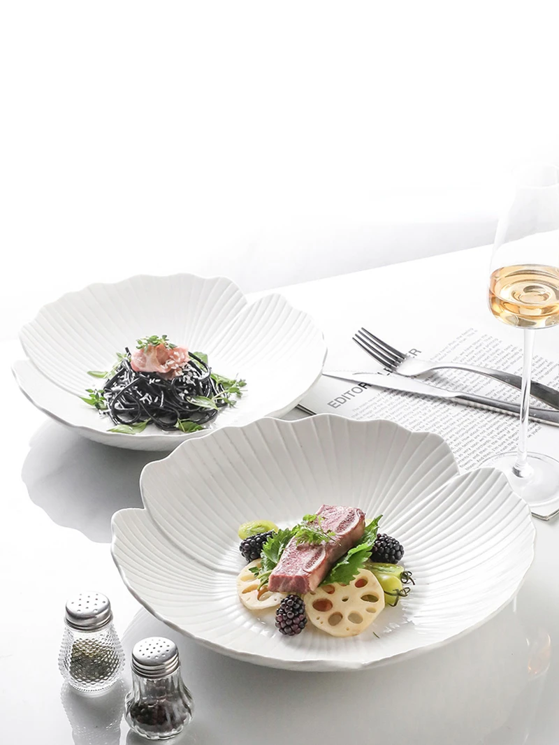 

Тарелка, бытовая новая японская белая посуда, миска для лапши, Высококачественная суповая миска, Салатница для фруктов
