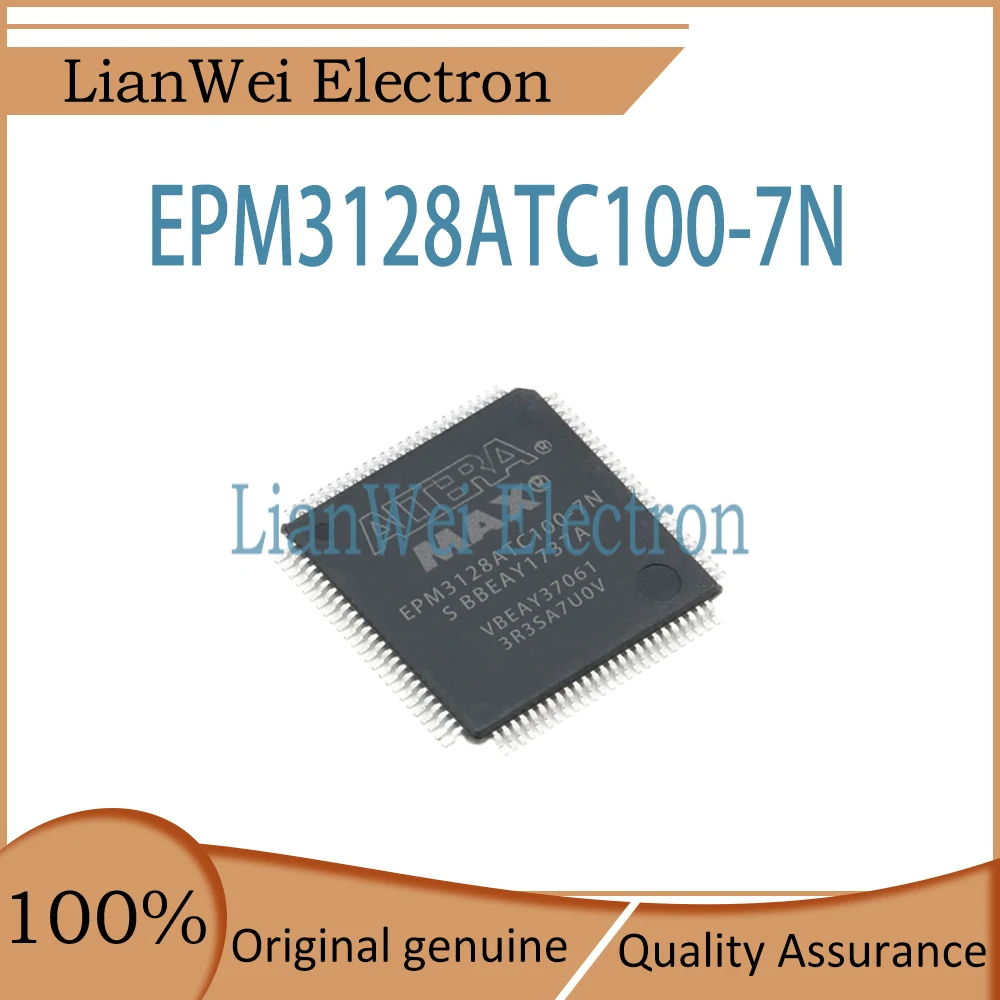 (1-10 Piece)100% New EPM3128ATC100 EPM3128ATC100-7N EPM3128ATC EPM3128 IC Chipset TQFP-100
(1-10 Piece)100% New EPM3128ATC100 EPM3128ATC100-7N EPM3128ATC EPM3128 IC Chipset TQFP-100