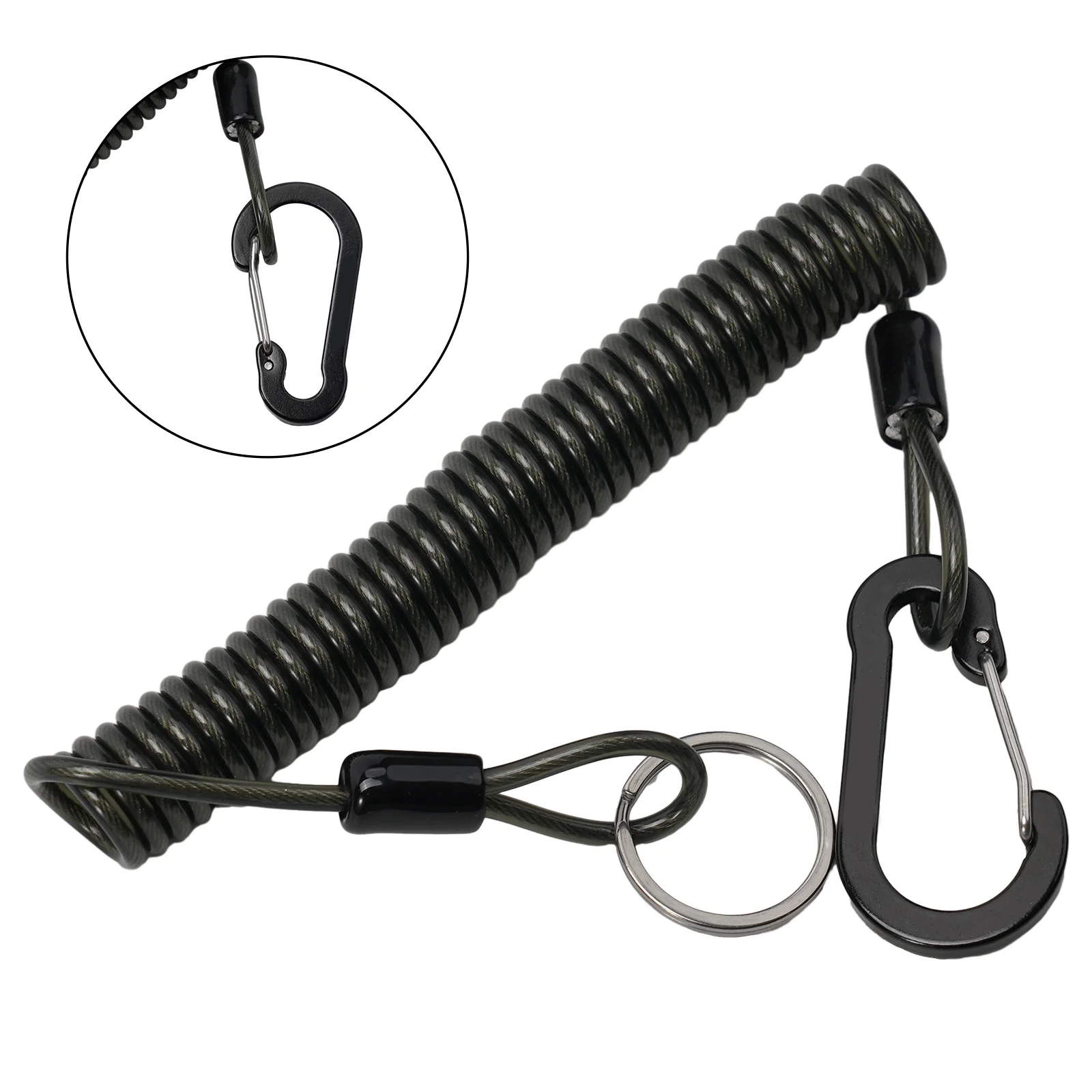 Brand New High Quality Hot Sale Practical Wire Spring Rope Missed Rope 1.2M /2M Accessories Anti-lost Equipment
Brand New High Quality Hot Sale Practical Wire Spring Rope Missed Rope 1.2M /2M Accessories Anti-lost Equipment