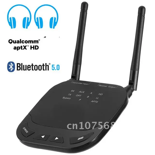 Bluetooth 5,0 аудио приемник передатчик AptX LL/HD для телевизора автомобиля ПК RCA 3,5 мм разъем AUX SPDIF беспроводной адаптер 80 м большой диапазон 3 в 1
Bluetooth 5,0 аудио приемник передатчик AptX LL/HD для телевизора автомобиля ПК RCA 3,5 мм разъем AUX SPDIF беспроводной адаптер 80 м большой диапазон 3 в 1