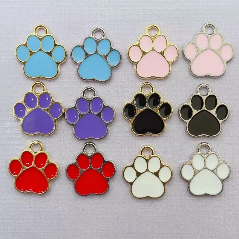 10pcs Cat claw Enamel Alloy Charms Jewelry Fashion Earrings Making Bracelet Bangle diy Accessories Handmade
10pcs Cat claw Enamel Alloy Charms Jewelry Fashion Earrings Making Bracelet Bangle diy Accessories Handmade