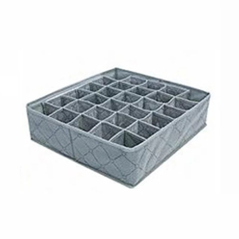 

Bamboo Charcoal 30 Grid Can Be Separated Freely Necktie, Bra, Underwear, Shorts, Socks Storage And Finishing Box