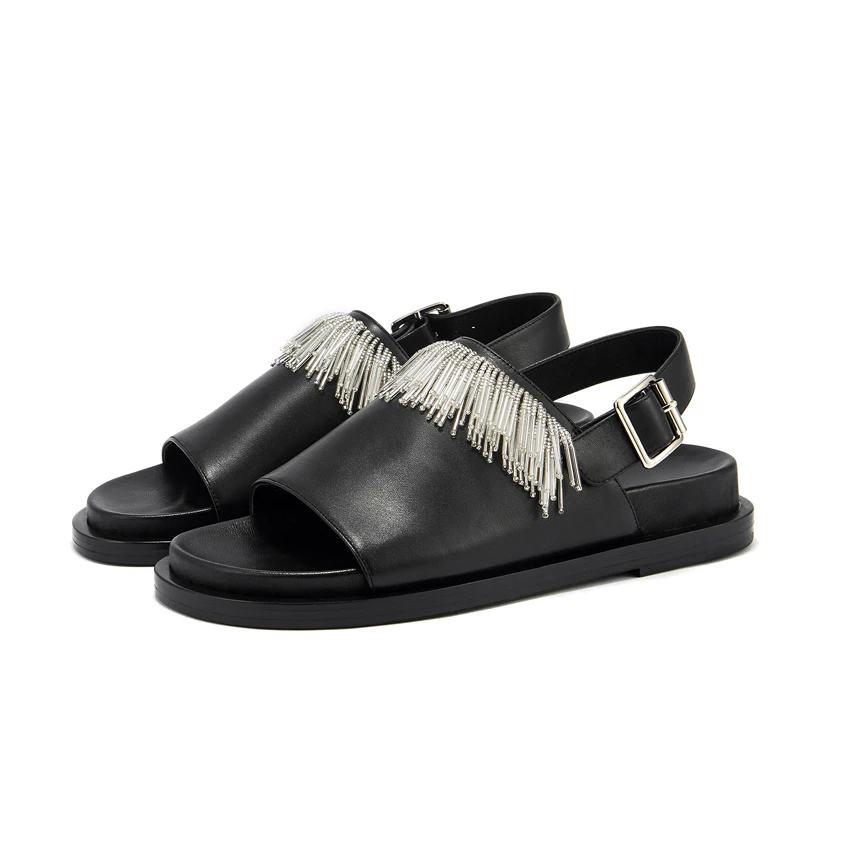 2023 Summer Tassel Fringe Beaded Flip Flops Shoes Gladiator Sandalias Flat Heel Casual Thick Sole Platform Shoes Sandals Women
2023 Summer Tassel Fringe Beaded Flip Flops Shoes Gladiator Sandalias Flat Heel Casual Thick Sole Platform Shoes Sandals Women