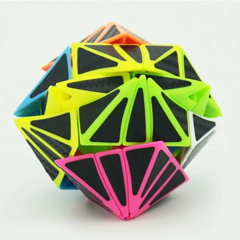 

Lefun Eagle Eye Cube Magic Cube Carbon Firber Sticker Speed Magico Cubo Brain Teaser Educational Toys For Children