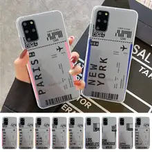 ir ticket travel New York Los Angeles Phone Case For Samsung A 10 20 30 50s 70 51 52 71 4g 12 31 21 31 S 20 21 plus Ultra
ir ticket travel New York Los Angeles Phone Case For Samsung A 10 20 30 50s 70 51 52 71 4g 12 31 21 31 S 20 21 plus Ultra