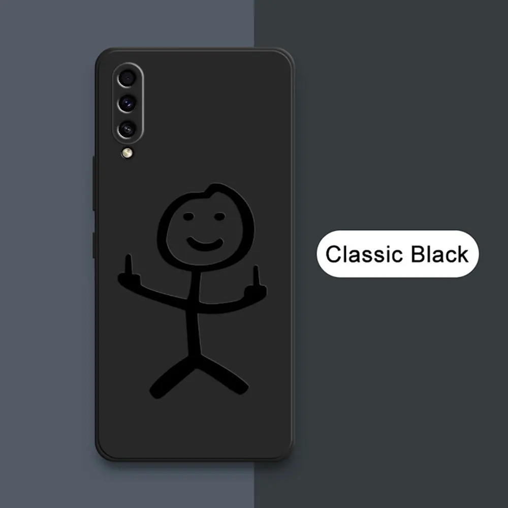 Funny Middle Finger Cute Man A30S Case For Samsung Galaxy A50 A7 2018 A30 S A20 A70 M30S M31 M32 M51 Liquid Silicone Phone Cover Funny Middle Finger Cute Man A30S Case For Samsung Galaxy A50 A7 2018 A30 S A20 A70 M30S M31 M32 M51 Liquid Silicone Phone Cover