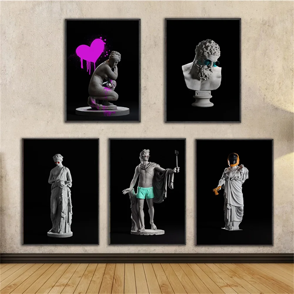 Nude David Body Sculpture Posters and Prints Graffiti Art Statue Canvas Painting Wall Picture for Living Room Home Decoration
Nude David Body Sculpture Posters and Prints Graffiti Art Statue Canvas Painting Wall Picture for Living Room Home Decoration