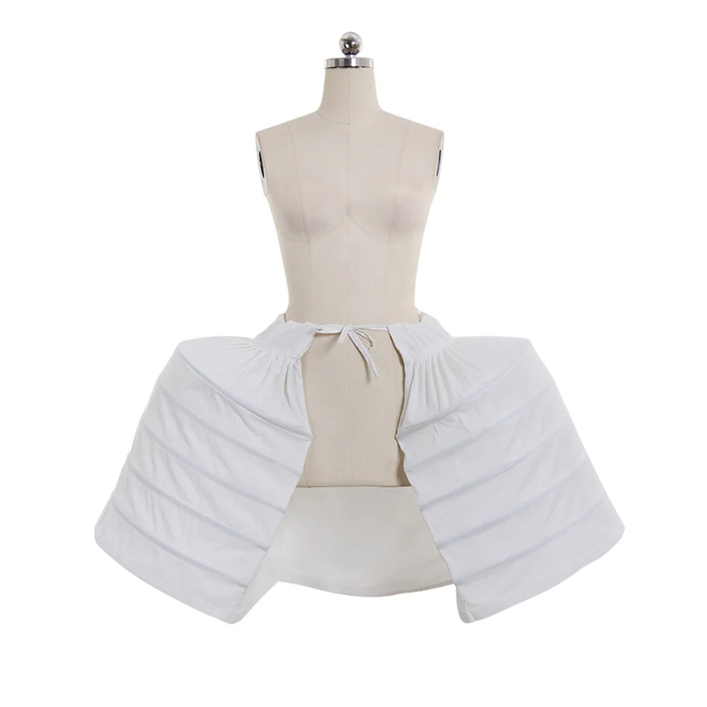 Cosplayitem Rococo Victorian Dress ruffle Petticoat Crinoline Underskirt White Cage Frame Pannier Bustle Medieval petticoat
Cosplayitem Rococo Victorian Dress ruffle Petticoat Crinoline Underskirt White Cage Frame Pannier Bustle Medieval petticoat