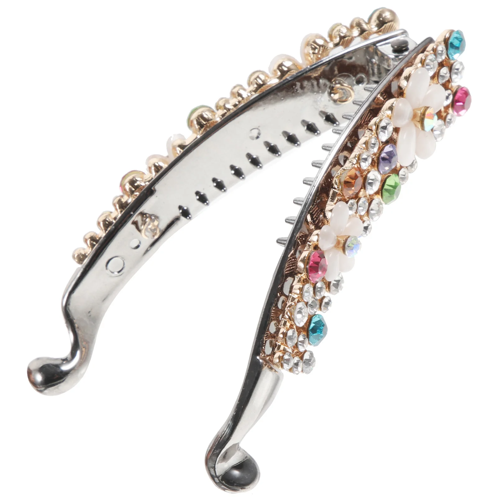 Women Barrette Hair Clamp Rhinestone Banana Clip Rhinestone Hair Clip for Thin Hair
Women Barrette Hair Clamp Rhinestone Banana Clip Rhinestone Hair Clip for Thin Hair