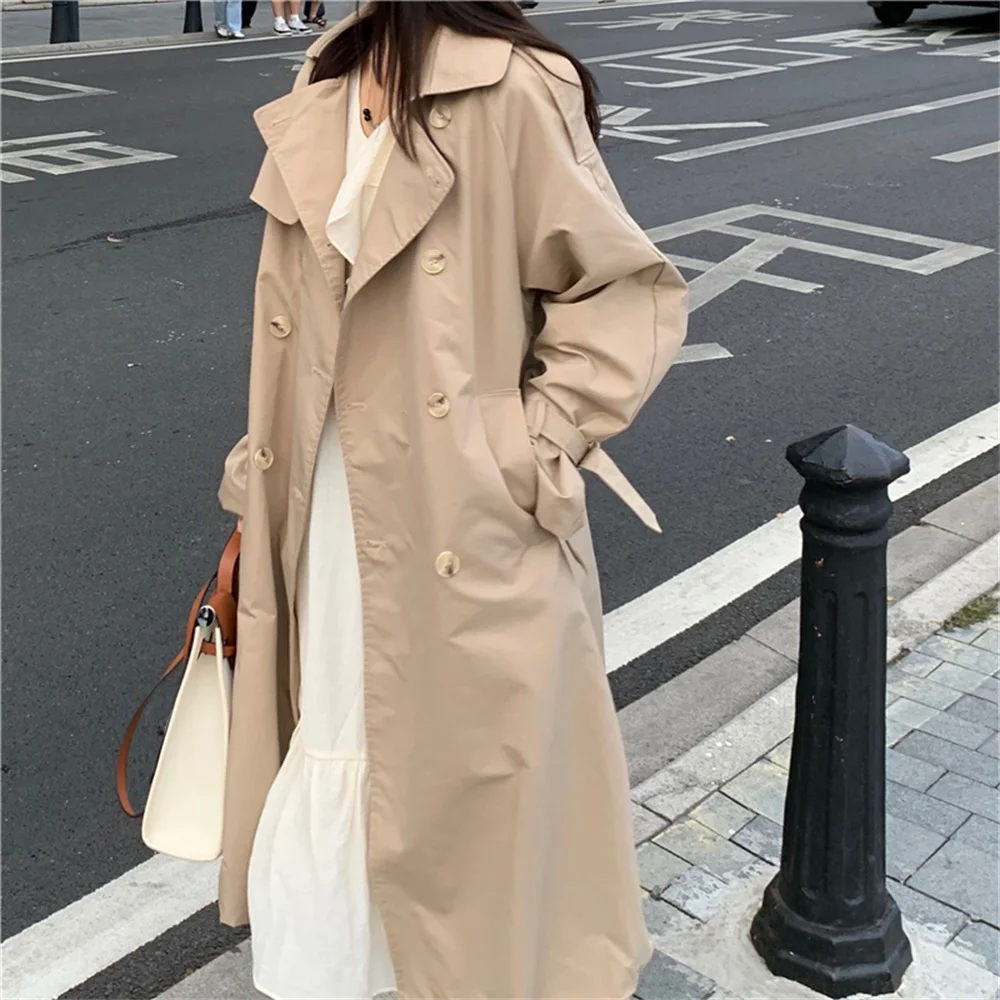 Alien Kitty Chic Khaki Long Trench Women Work Wear Loose New All Match Autumn Normcore 2022 Streetwear Casual Office Lady Coats
Alien Kitty Chic Khaki Long Trench Women Work Wear Loose New All Match Autumn Normcore 2022 Streetwear Casual Office Lady Coats