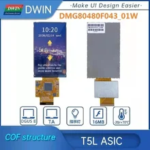 DWIN 4.3inch LCD Module Industrial Grade COF Design with Capacitive Touch Screen DMG80480F043_01WTC
DWIN 4.3inch LCD Module Industrial Grade COF Design with Capacitive Touch Screen DMG80480F043_01WTC