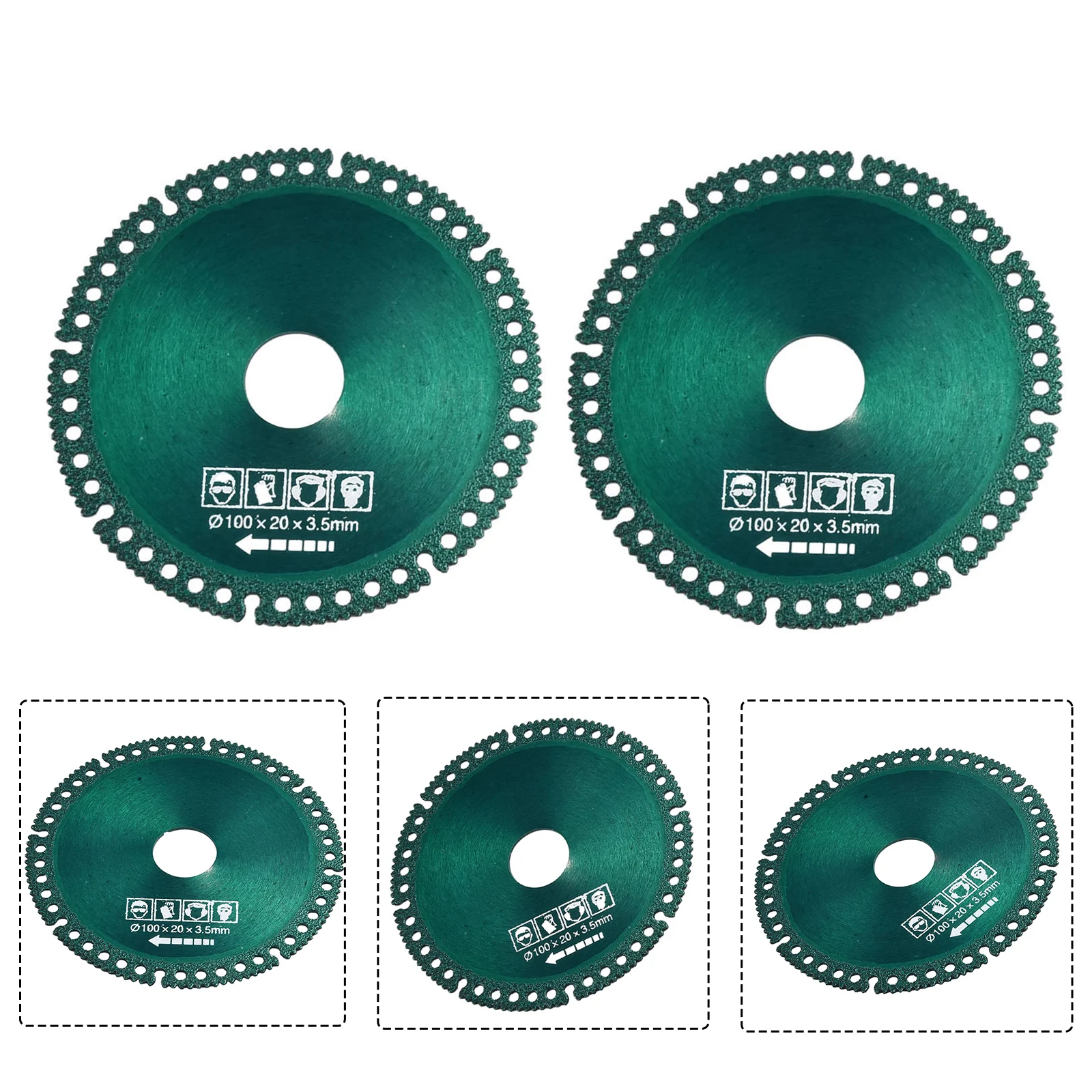 2pcs Composite Multifunctional Cutting Disc Diamond Saw Blade 100*20mm For Ceramic Tile Marble Cutter Angle Grinder Tools
2pcs Composite Multifunctional Cutting Disc Diamond Saw Blade 100*20mm For Ceramic Tile Marble Cutter Angle Grinder Tools