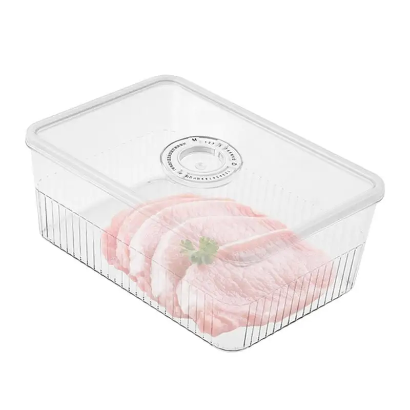 Кухонные контейнеры для хранения пищевых продуктов, прозрачные контейнеры для холодильника с таймером, видимые контейнеры для холодильника, консервированные контейнеры для фруктов, мяса
Кухонные контейнеры для хранения пищевых продуктов, прозрачные контейнеры для холодильника с таймером, видимые контейнеры для холодильника, консервированные контейнеры для фруктов, мяса
