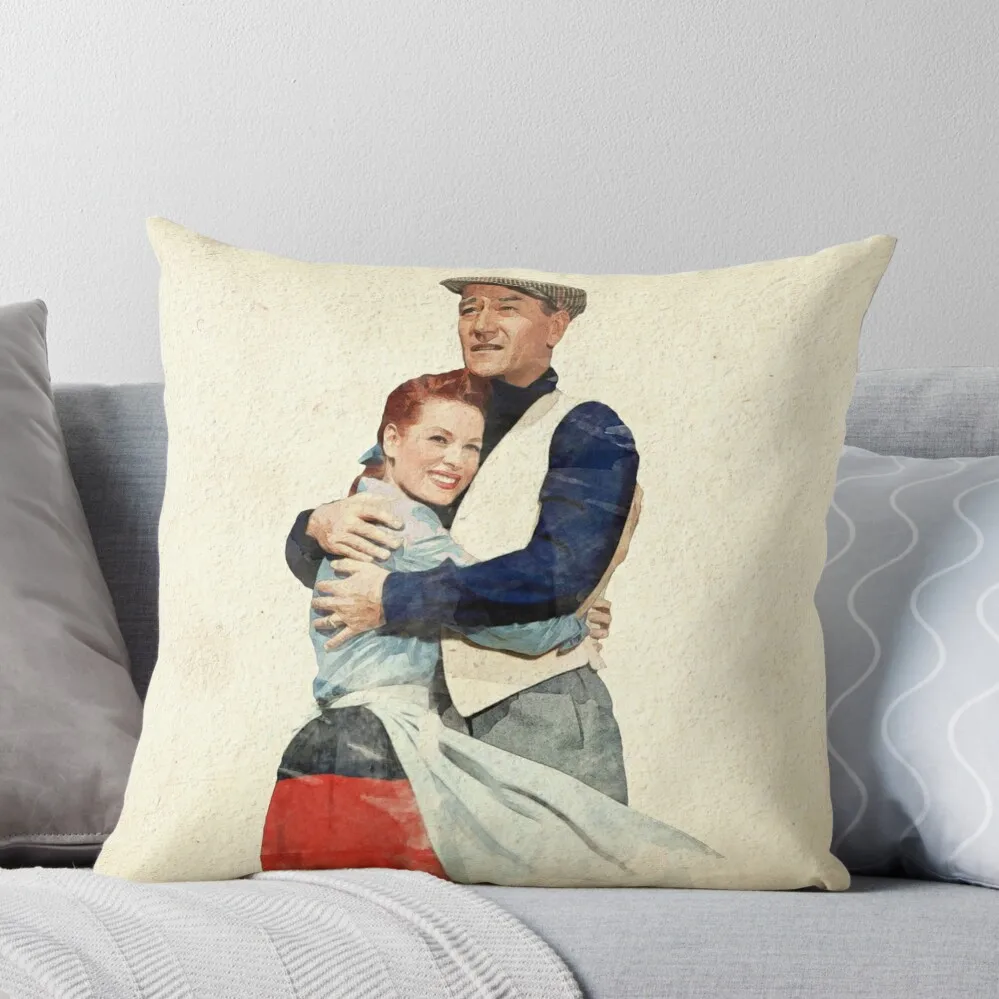 

The Quiet Man - Watercolor Throw Pillow covers for pillows Decorative pillowcase Sofa Cushions Covers