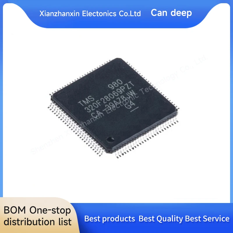 Новинка, оригинальный микроконтроллер TMS320F28069PZT 320F28069PZT, 1 шт./партия 
Новинка, оригинальный микроконтроллер TMS320F28069PZT 320F28069PZT, 1 шт./партия