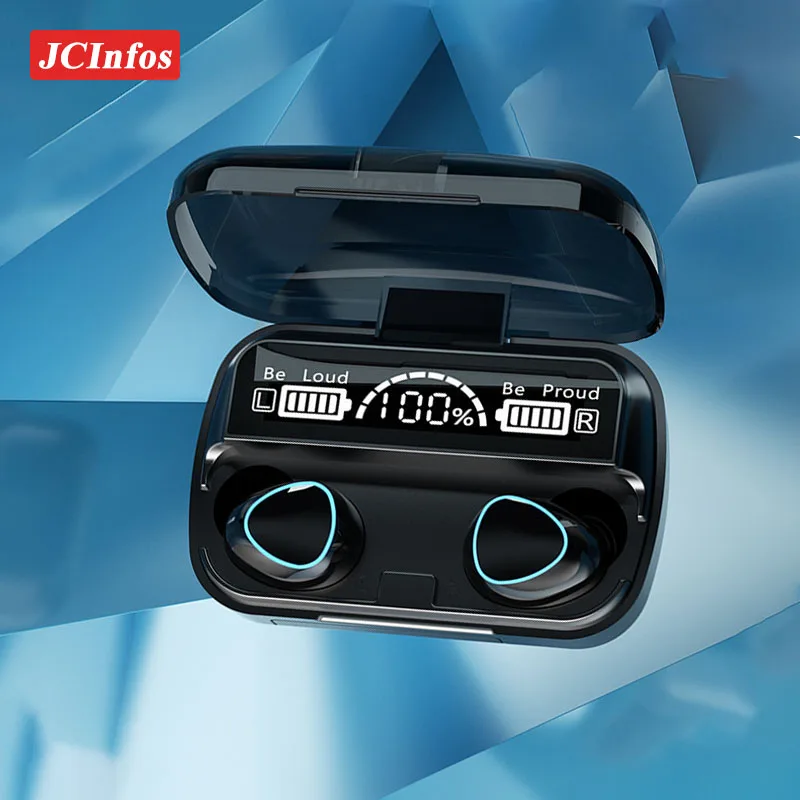 Bluetooth Earphones V5.1 Tws True Wireless Headphones HIFI Noise Canceling In-Ear Touch Control Earplugs Stereo Sports Earbuds
Bluetooth Earphones V5.1 Tws True Wireless Headphones HIFI Noise Canceling In-Ear Touch Control Earplugs Stereo Sports Earbuds