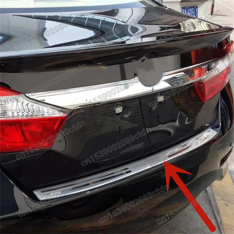 For Toyota Camry 2012-2015 2016 2017 2018 2019 2020 2021 Rear Bumper Protector Sill Trunk Tread Plate cover Trim Car styling
For Toyota Camry 2012-2015 2016 2017 2018 2019 2020 2021 Rear Bumper Protector Sill Trunk Tread Plate cover Trim Car styling