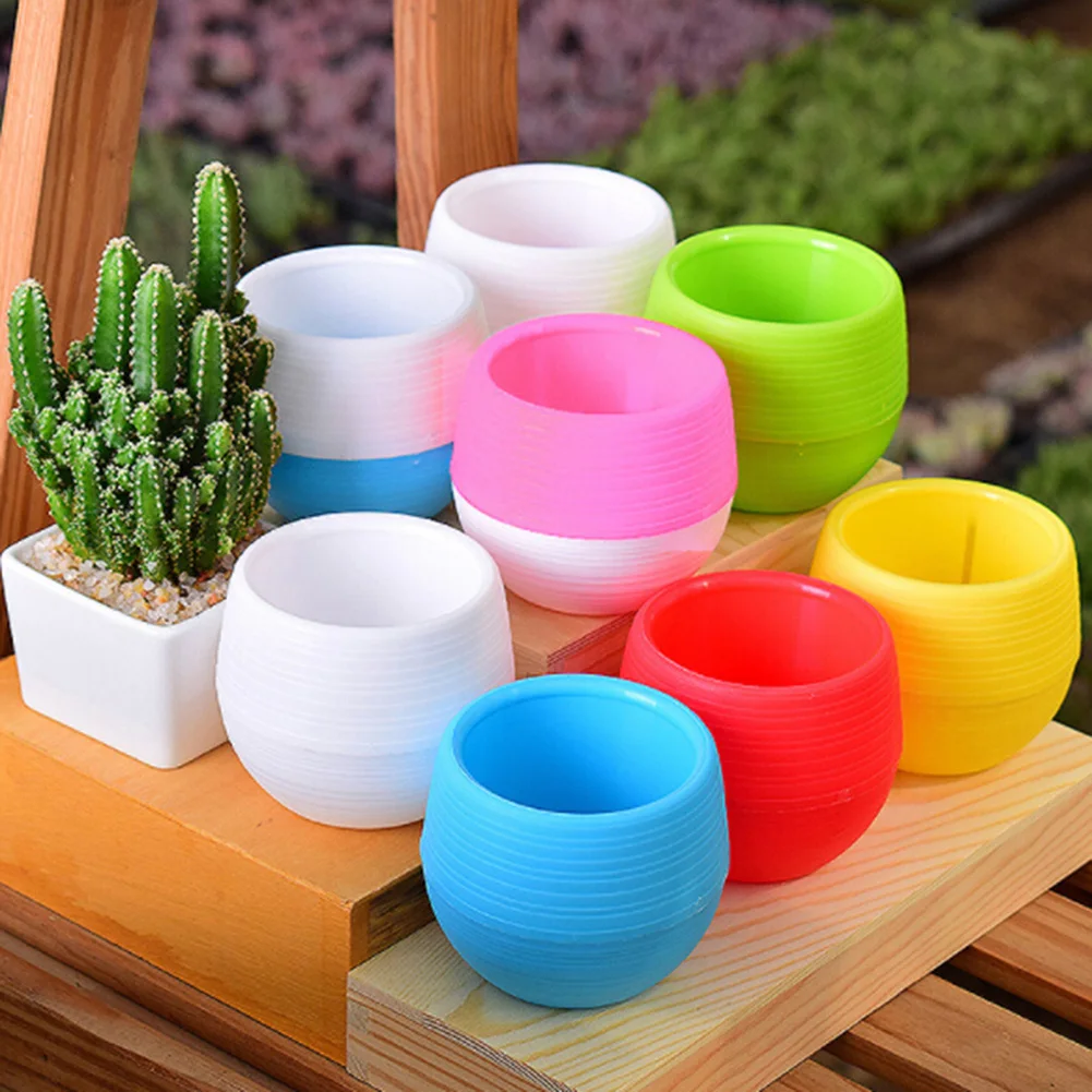 High Quality Flower Pot Round Planters Candy Color Mini Flowerpot for Succulents Home Office Decor Planting Supplies
High Quality Flower Pot Round Planters Candy Color Mini Flowerpot for Succulents Home Office Decor Planting Supplies