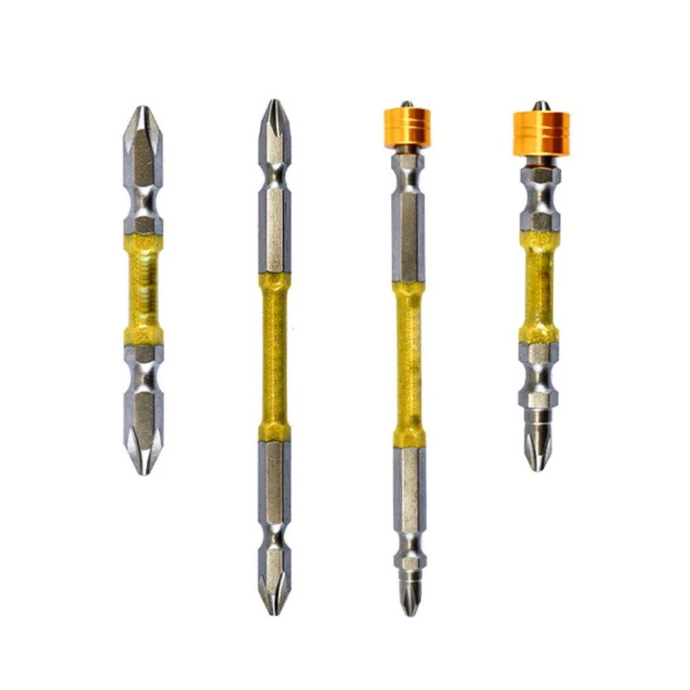 4pcs Double Head PH2 Screwdriver Bit With Magnetic Ring ScrewDriver 1/4 Inch Hex Shank Drywall Electric Screwdriver Tools
4pcs Double Head PH2 Screwdriver Bit With Magnetic Ring ScrewDriver 1/4 Inch Hex Shank Drywall Electric Screwdriver Tools
