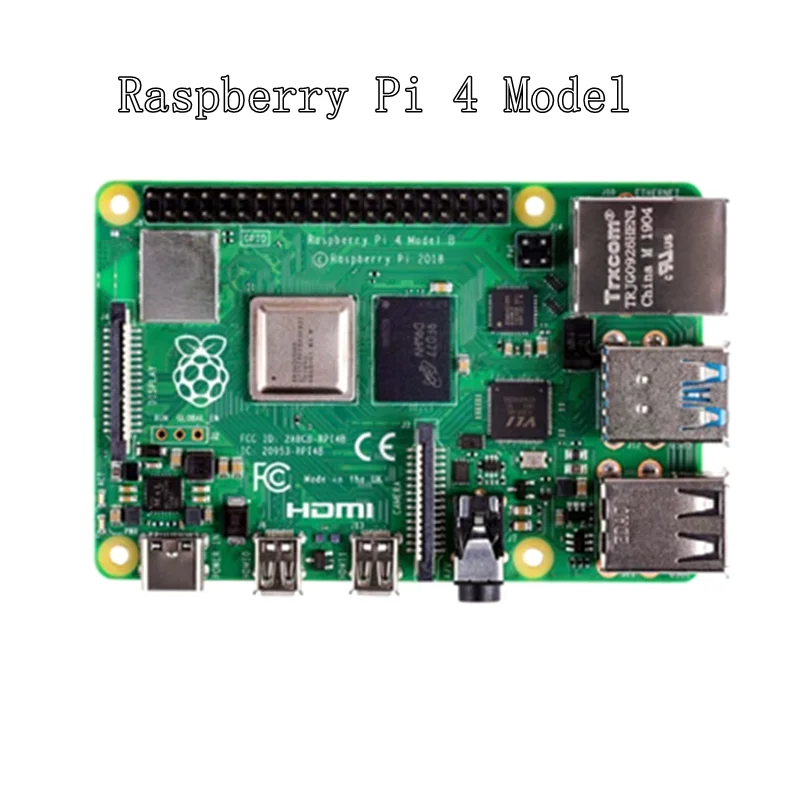 

Original Raspberry Pi 4 Model B 4b 8GB/4GB/2GB RAM BCM2711 Quad Core Cortex-A72 ARM Support WIFI Bluetooth 5.0