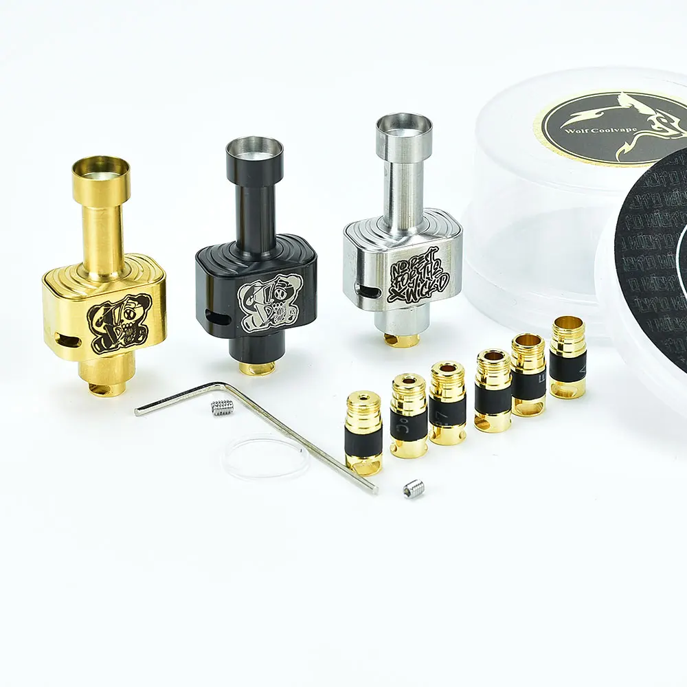 wolfcoolvape style wick d remix d rba bridge 316ss for sxk Boro Devices / Billet / BB Mod Kit vs SXK HMMR RBA
wolfcoolvape style wick d remix d rba bridge 316ss for sxk Boro Devices / Billet / BB Mod Kit vs SXK HMMR RBA