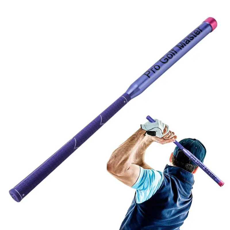 

Golf Swing Trainer Sound Warm-Up Stick Alignment Rods Swing Training Aids Golf Grip Training Aid For Hitting Distance & Accuracy