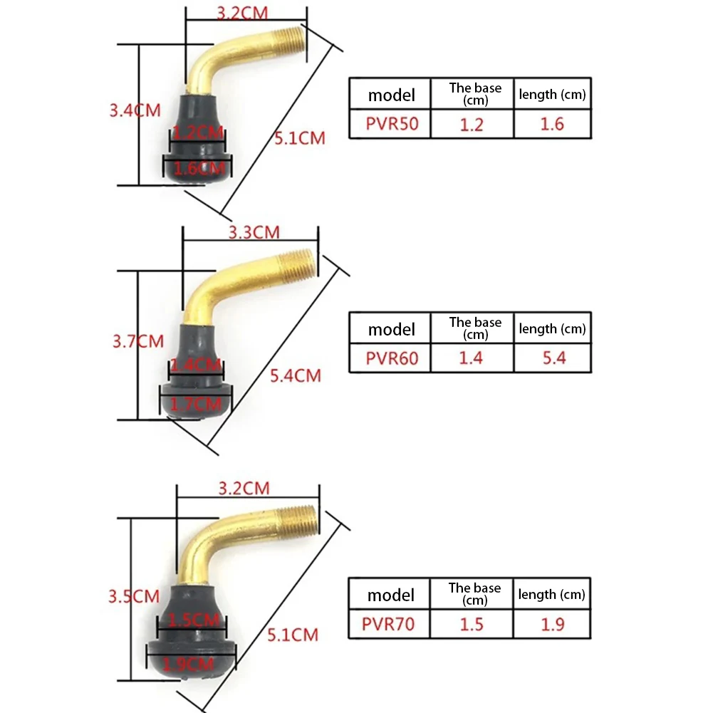 E-scooters Valve Tubeless Tyre Valve Stems Cycling Accessories For Electric Scooter Bike PVR70 60 50 45 Degree
E-scooters Valve Tubeless Tyre Valve Stems Cycling Accessories For Electric Scooter Bike PVR70 60 50 45 Degree