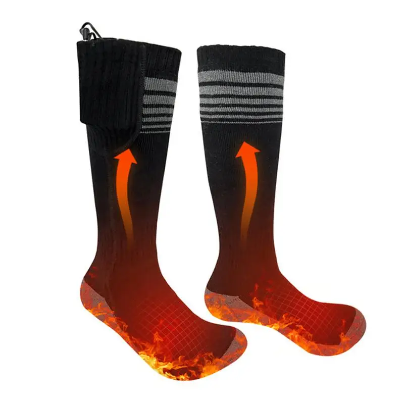 Heated Socks Heated Ski Socks Battery Operated Socks Warm Socks Thermal Skiing Socks Foot Warmer For Motorcycle Camping Winter
Heated Socks Heated Ski Socks Battery Operated Socks Warm Socks Thermal Skiing Socks Foot Warmer For Motorcycle Camping Winter