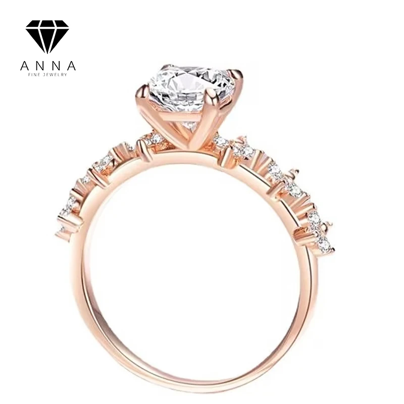 D Color Moissanite with GRA Certificate Ring For Women 18K Rose Gold Plated s925 Sterling Silver Wedding Engagement Fine Jewelry
D Color Moissanite with GRA Certificate Ring For Women 18K Rose Gold Plated s925 Sterling Silver Wedding Engagement Fine Jewelry
