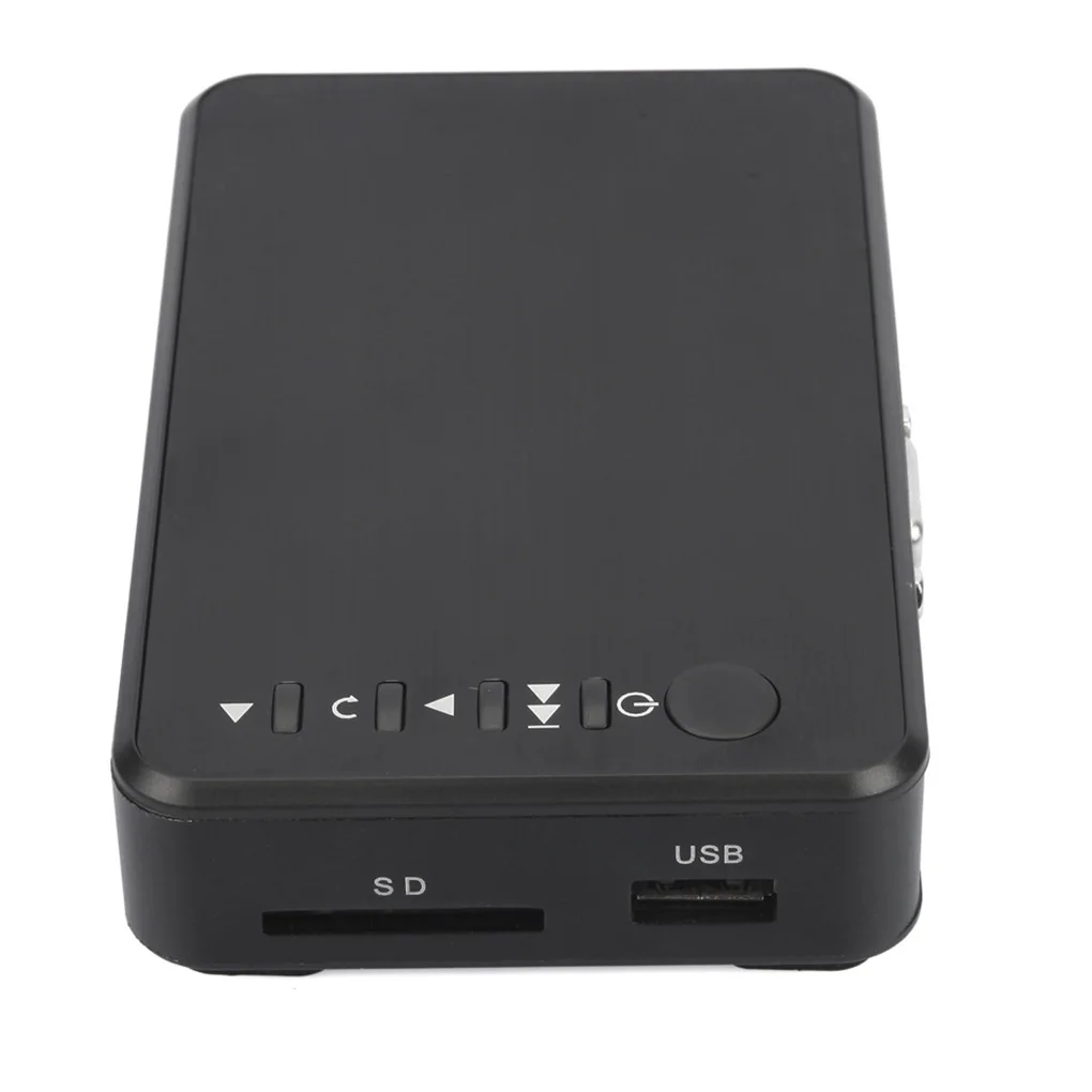 

Mini Full HD Media Multimedia Player 1080P USB External SD SDHC MMC Cards U Disk Media Player VGA AV Output EU Plug