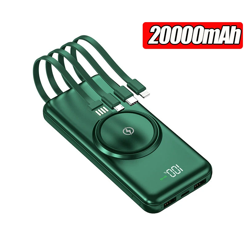 Wireless Charger Power Bank 20000mah For iPhone 12 Xiaomi Huawei Poverbank Portable External Battery Charger Wireless Powerbank
Wireless Charger Power Bank 20000mah For iPhone 12 Xiaomi Huawei Poverbank Portable External Battery Charger Wireless Powerbank