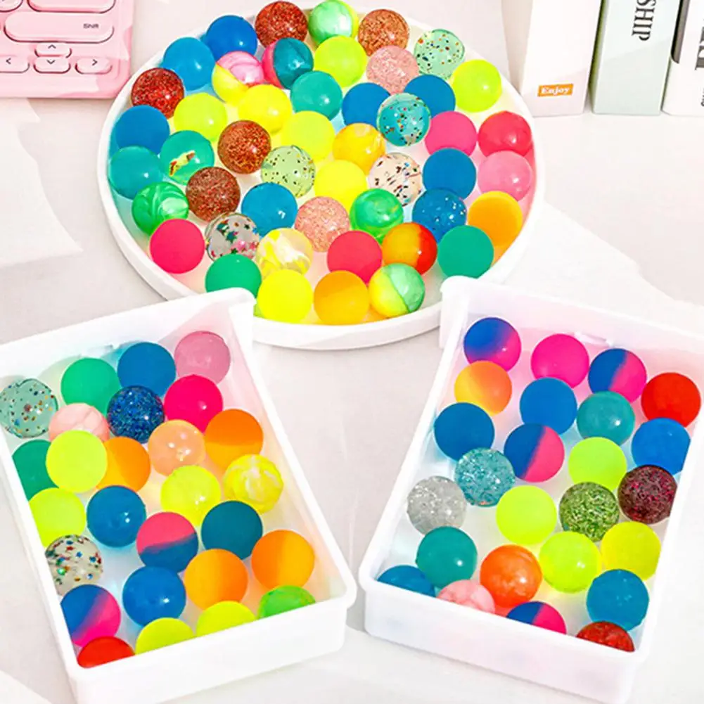 Durable Bouncing Balls for Surfaces Colorful Bouncing Balls Fun Indoor/outdoor Toy for Kids 100pcs Flexible Transparent for Kids
Durable Bouncing Balls for Surfaces Colorful Bouncing Balls Fun Indoor/outdoor Toy for Kids 100pcs Flexible Transparent for Kids