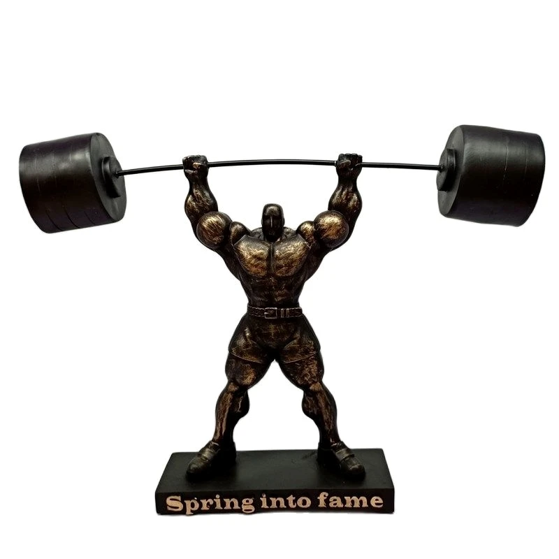 Resin Weightlifter Sculpture Abstract Weightlifting Statue Competition Sport Muscle Strength Ornament Gym Decor Champion Present
Resin Weightlifter Sculpture Abstract Weightlifting Statue Competition Sport Muscle Strength Ornament Gym Decor Champion Present