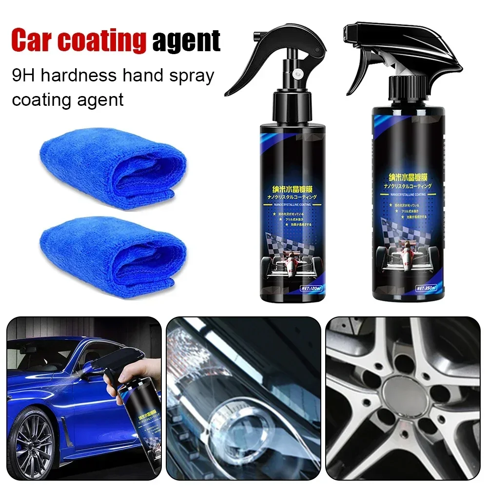 

Ceramic Car Coating 9H 10H Paint Care Nano Polishing Crystal Plating Spray Sealant Products Hydrophobic Coat Liquid Wax