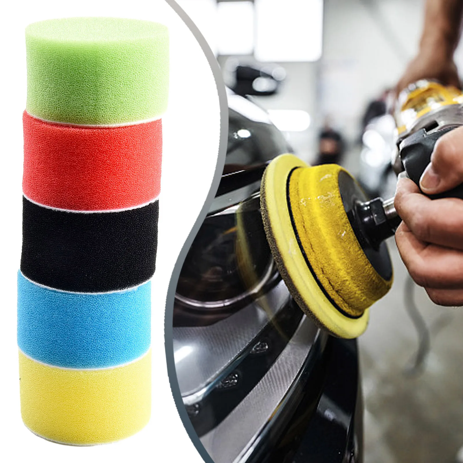 15pcs 16x2Inch 50mm Polishing Pad Kits With 1pcs Screw Tray For Car Polishing Buffing Pad Kit Wax Buffer Car Wash Repair Tools
15pcs 16x2Inch 50mm Polishing Pad Kits With 1pcs Screw Tray For Car Polishing Buffing Pad Kit Wax Buffer Car Wash Repair Tools
