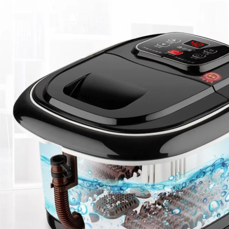 Intelligent High Deep Foot Bath 12 Groups Massage Roller Foot Wash Basin Electric Heating Constant Temperature Foot Bath Bucket
Intelligent High Deep Foot Bath 12 Groups Massage Roller Foot Wash Basin Electric Heating Constant Temperature Foot Bath Bucket