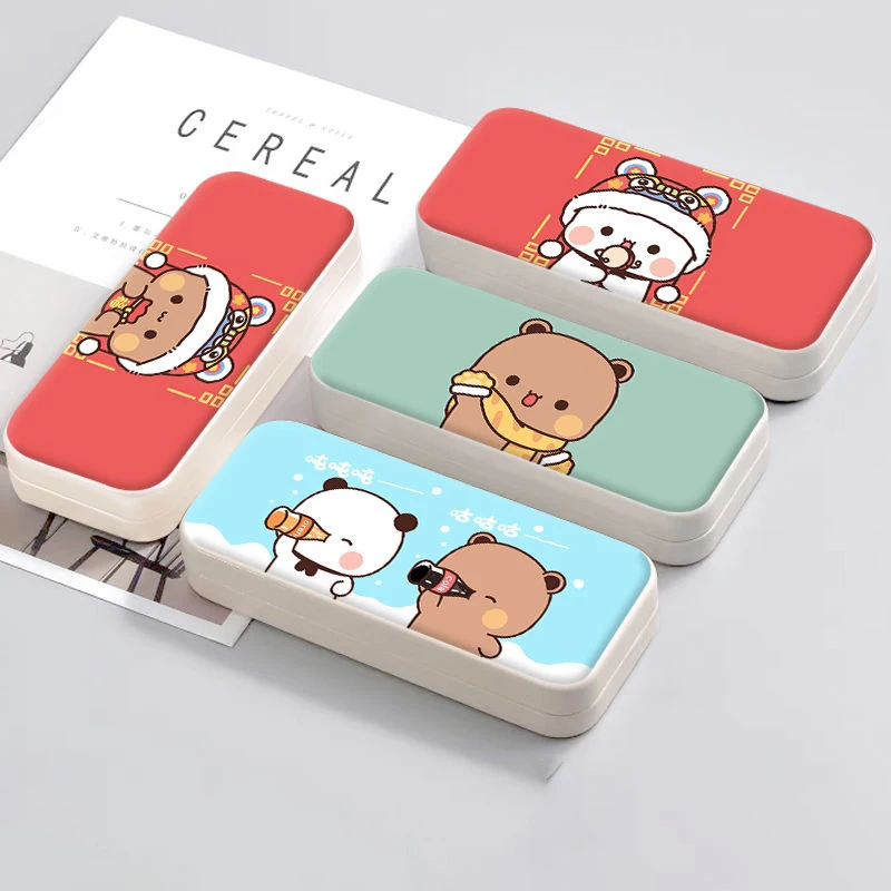 Маленькие очки Panda Bubu и Yier, портативные очки большой емкости с защитой от падения, Подарочная коробка для хранения очков
Маленькие очки Panda Bubu и Yier, портативные очки большой емкости с защитой от падения, Подарочная коробка для хранения очков