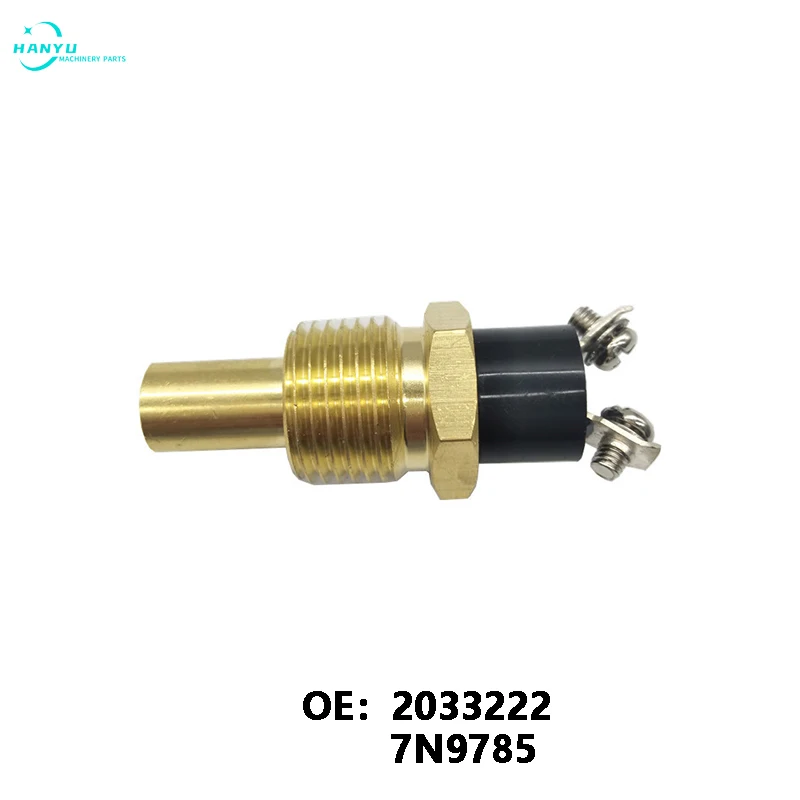 

New High-quality coolant water temperature plug sensor 2033221 2033222 7N9560 temperature switch for heavy duty machine C18