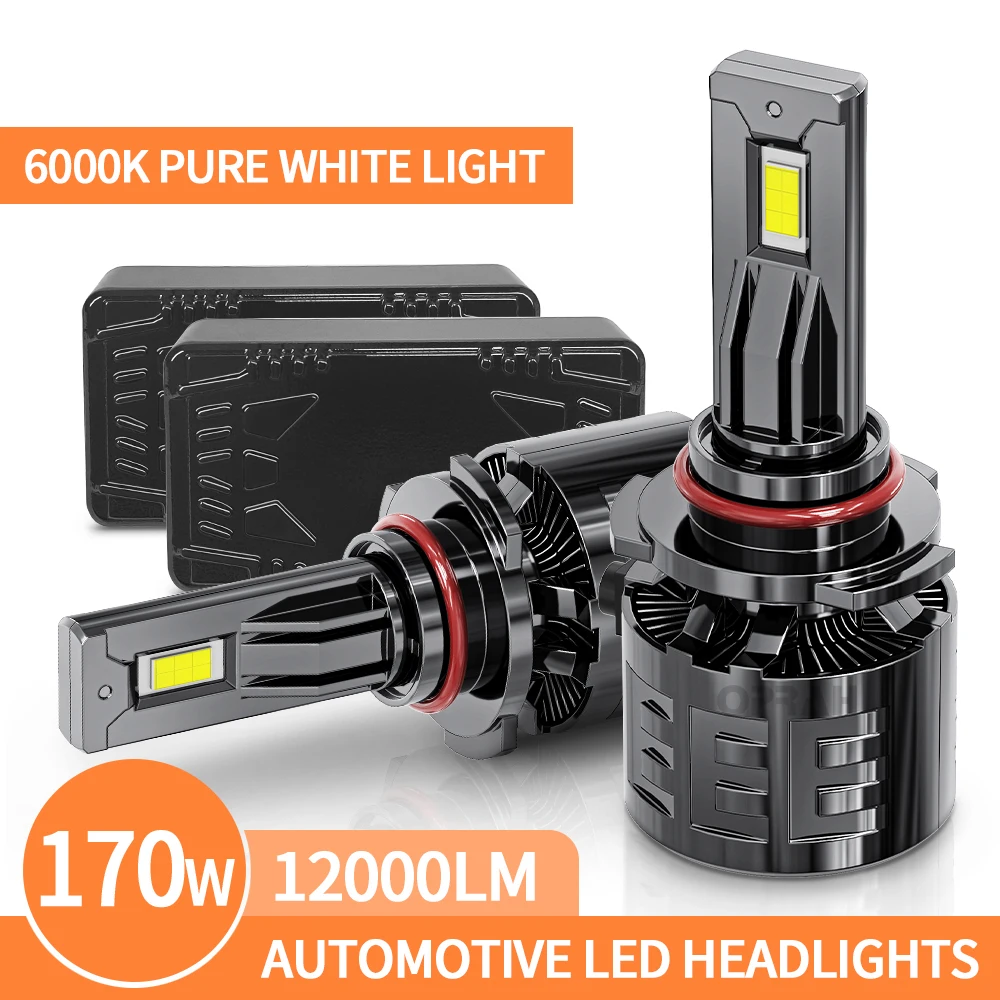 2pcs High Power Car Headlight Bulb Replace LED Light H4 H7 H11 H1 9005 9006 Spotlight Accessories Canbus 3570SMD 12V White 6000K
2pcs High Power Car Headlight Bulb Replace LED Light H4 H7 H11 H1 9005 9006 Spotlight Accessories Canbus 3570SMD 12V White 6000K