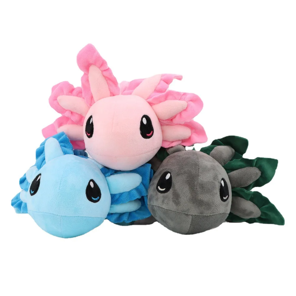 

Kawaii Axolotl Plush Toy Soft Stuffed Plushie Animal Axolotl Doll Cartoon Toys Kids Girls Birthday Christmas Gift