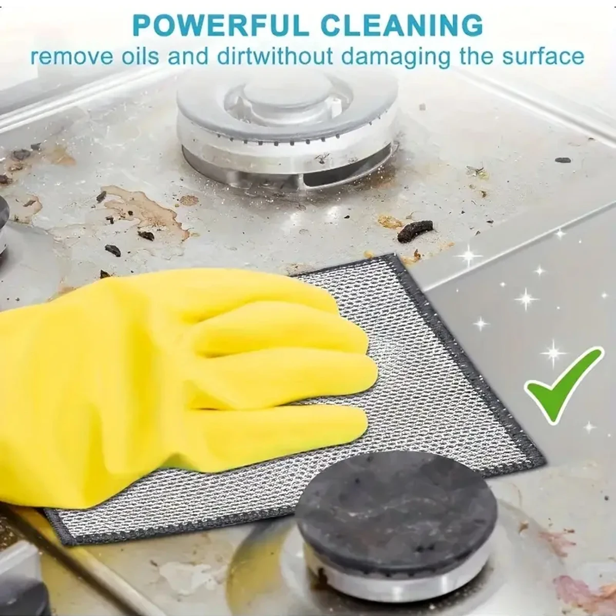 1/3/5/10 New Upgraded Single/Double-Layer Scratch Resistant Wire Dishcloths Scratch Resistant Wire Dishcloths Kitchen Cleaning 1/3/5/10 New Upgraded Single/Double-Layer Scratch Resistant Wire Dishcloths Scratch Resistant Wire Dishcloths Kitchen Cleaning