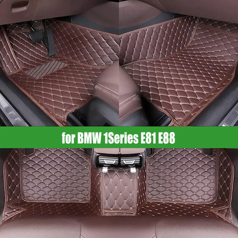 

Автомобильные коврики CRLCRT для BMW 1 серии E81 E88 2007-2011 Custom 5 N, автомобильные подставки для ног, задняя крышка, аксессуары для интерьера