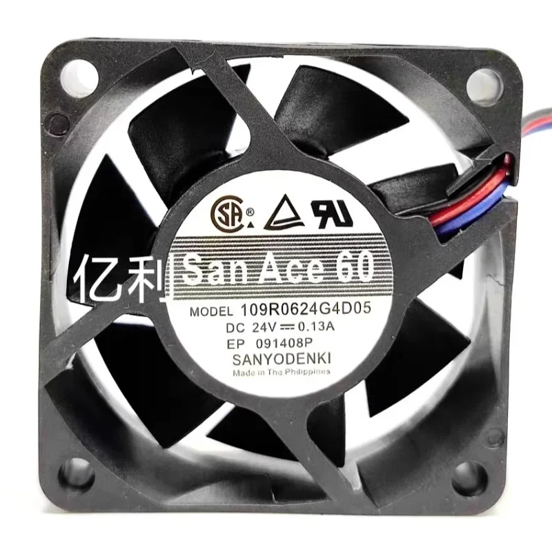 Новый вентилятор ЦП для Sanyo 109R0624G4D05 6 см 6025 24 В 0,13 а Вентилятор 60*60*25 мм
Новый вентилятор ЦП для Sanyo 109R0624G4D05 6 см 6025 24 В 0,13 а Вентилятор 60*60*25 мм