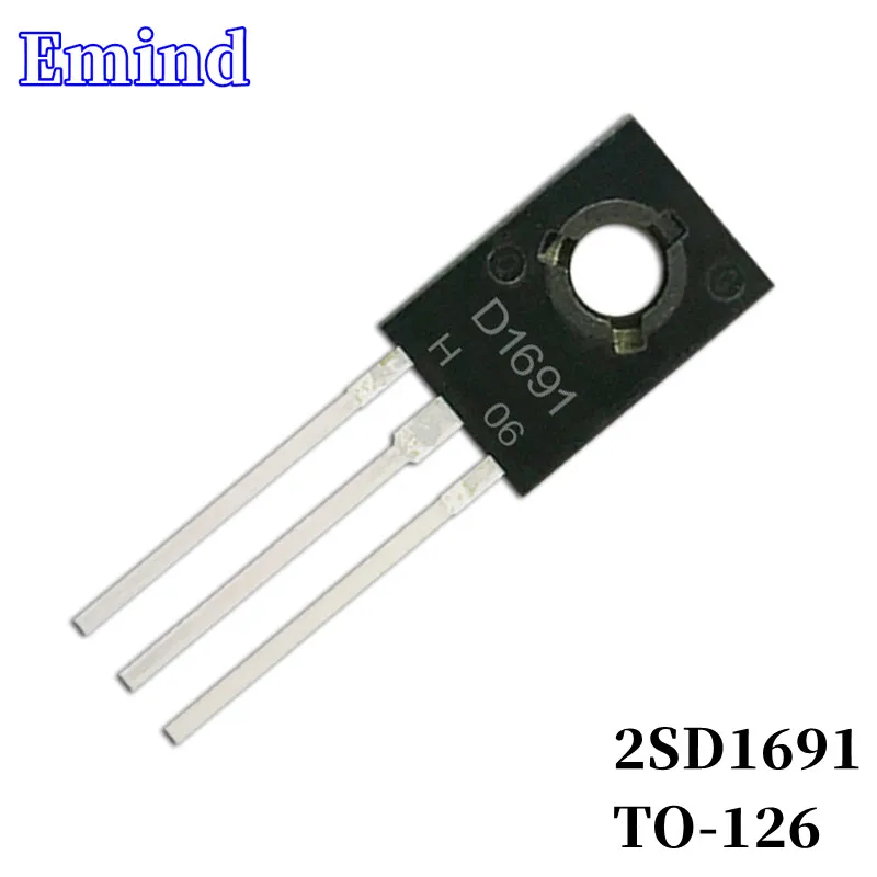 10/20Pcs 2SD1691 D1691 DIP Transistor TO-126 Type NPN Bipolar Amplifier Transistor 60V/10A
10/20Pcs 2SD1691 D1691 DIP Transistor TO-126 Type NPN Bipolar Amplifier Transistor 60V/10A