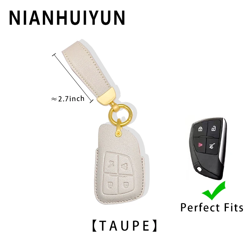 Leather Car Remote Key Cover For Buick Envision Plus Chevrolet Tahoe Suburban GMC Yu 4Buttons Auto Key Protection Accessories
Leather Car Remote Key Cover For Buick Envision Plus Chevrolet Tahoe Suburban GMC Yu 4Buttons Auto Key Protection Accessories