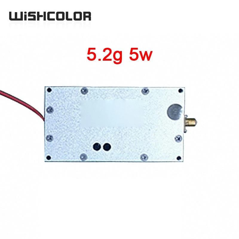 

Wishcolor 5.2G/5.8G 5W Version RF Power Amplifier Module RF Power Amp of Compact Size Suitable for DIY Use