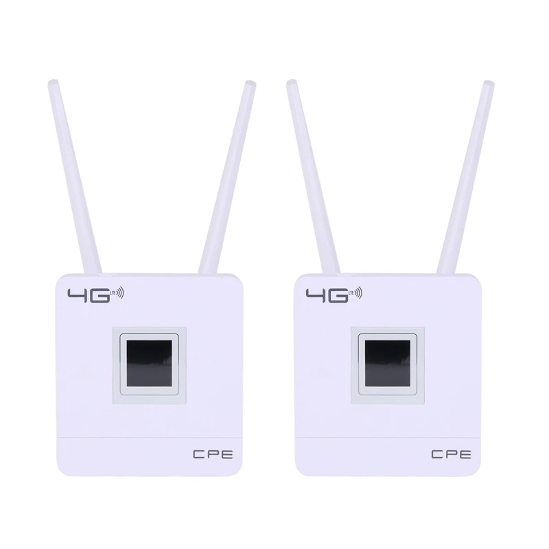 2X 3G 4G LTE Wifi Router 150Mbps Portable Hotspot Unlocked Wireless CPE Router With Sim Card Slot WAN/LAN Port EU Plug
2X 3G 4G LTE Wifi Router 150Mbps Portable Hotspot Unlocked Wireless CPE Router With Sim Card Slot WAN/LAN Port EU Plug